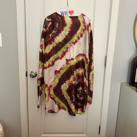 Alexis Silk Tie Dye Dress • Size M - Picture 2 of 6